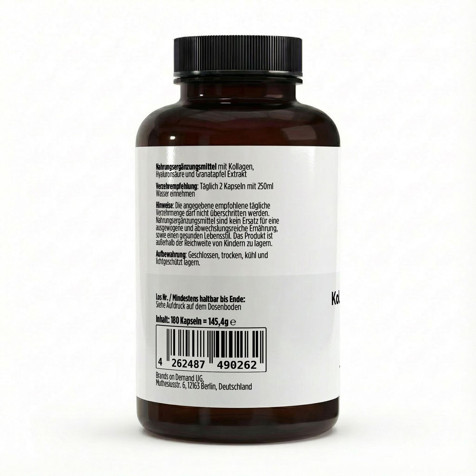 Colágeno Hidrolizado Premium ZENLY – 180 Cápsulas